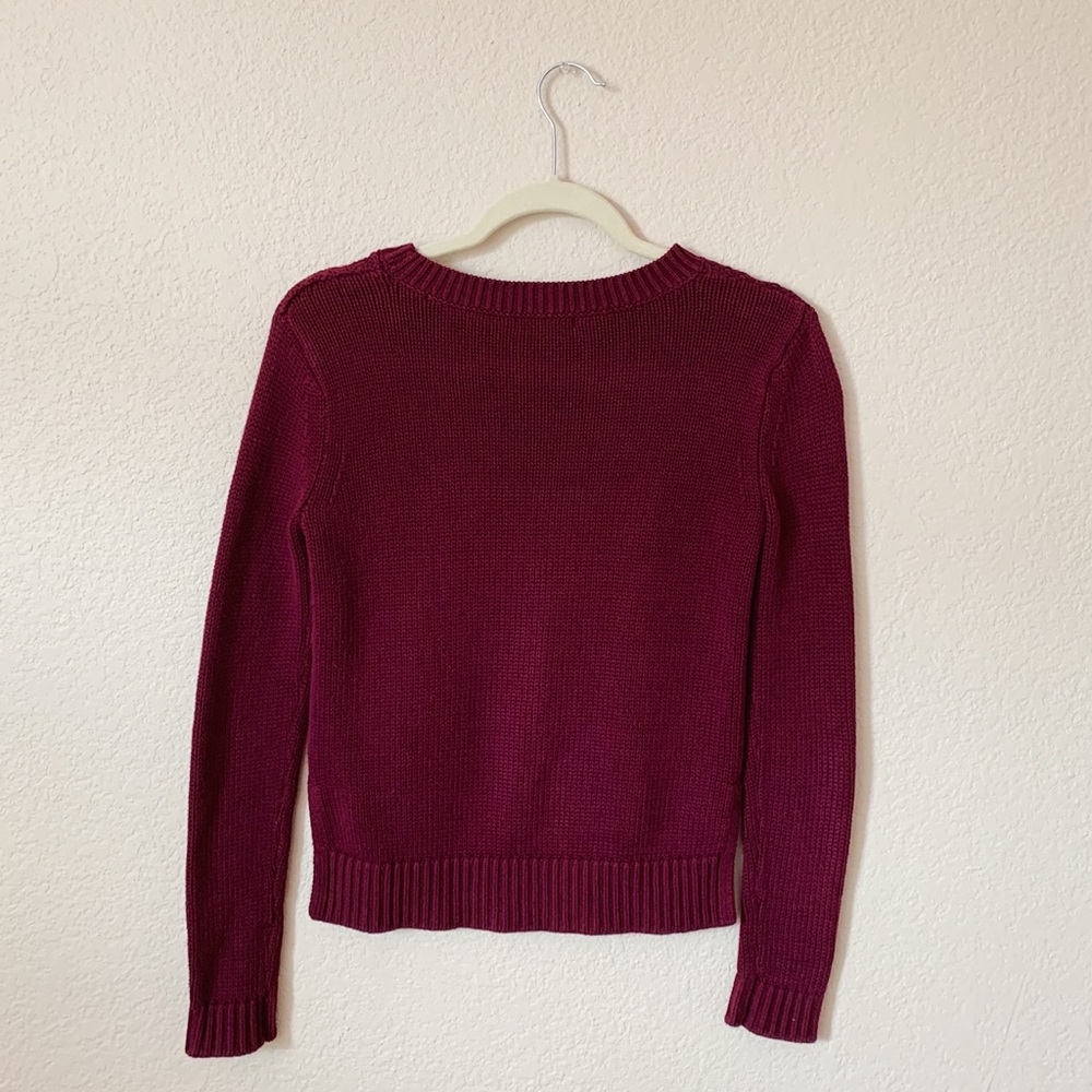 High-low Thick Knit Sweater - Picture 4 of 7